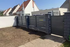 Cloture aluminium