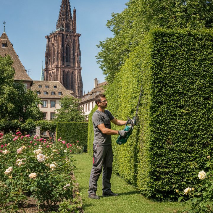 Taille haie à Strasbourg : prévenir les risques et entretenir ses haies en toute sécurité